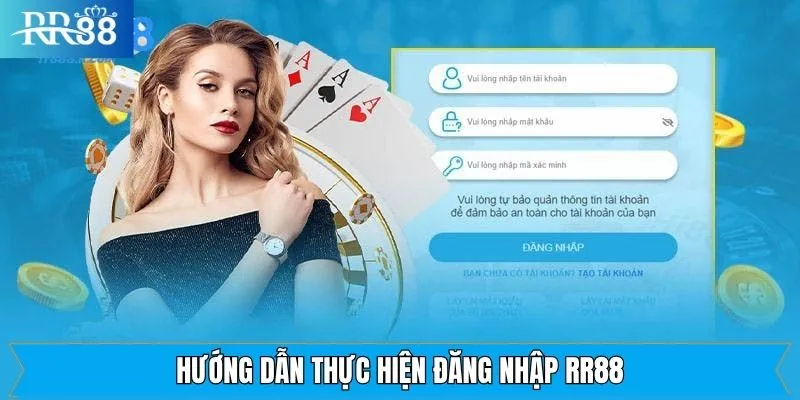 Hướng dẫn thao tác đăng nhập RR88 chi tiết